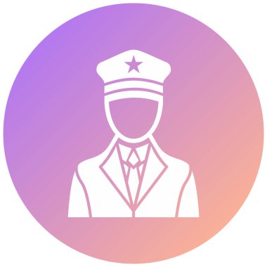 Bir kadın simgesinin vektör illüstrasyonu