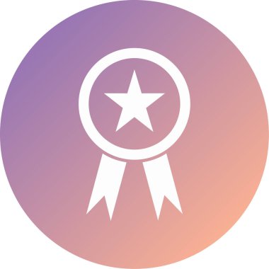 Ödül. Web simgesi basit illüstrasyon