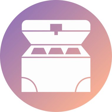 Modern simgenin vektör illüstrasyonu