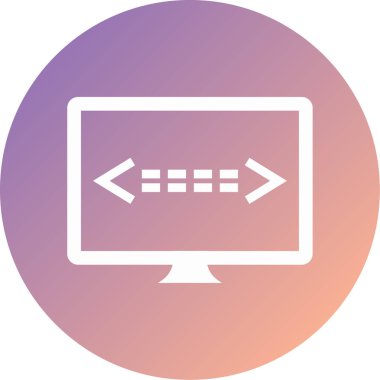 seo modern simgesinin vektör illüstrasyonu