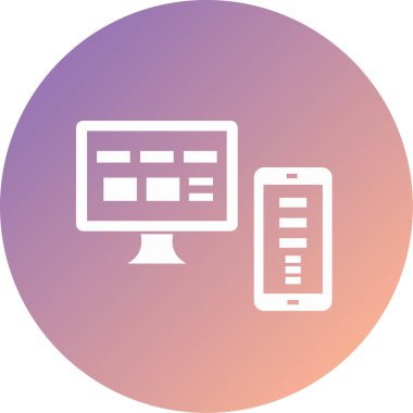 seo modern simgesinin vektör illüstrasyonu