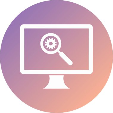 vektör seo simgesi modern basit tasarım