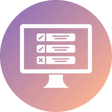 Seo simgesinin vektör illüstrasyonu