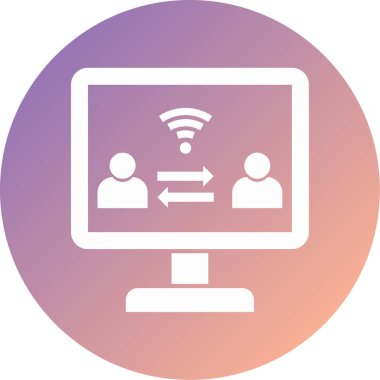 seo modern simgesinin vektör illüstrasyonu