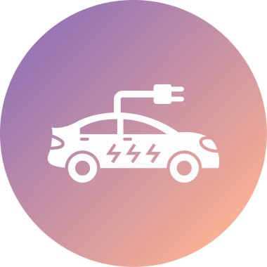 - Araba. Web simgesi basit illüstrasyon