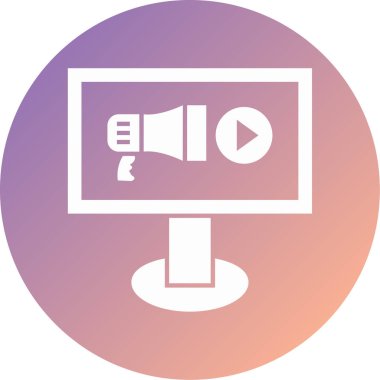 seo modern simgesinin vektör illüstrasyonu