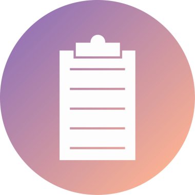 Dosya simgesinin vektör illüstrasyonu