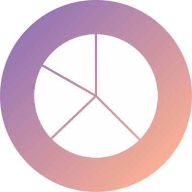 Benzersiz, minimalist ve basit simge