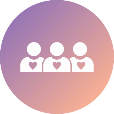 İnsan simgesinin vektör illüstrasyonu