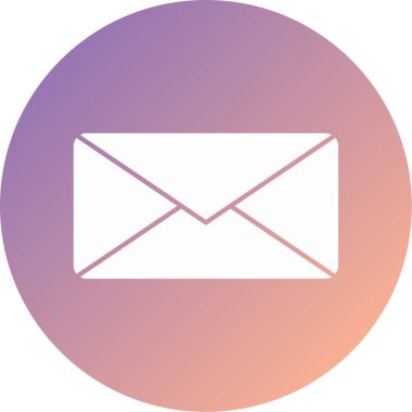 E- posta simgesi vektör illüstrasyonu