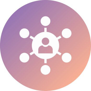 seo modern simgesinin vektör illüstrasyonu