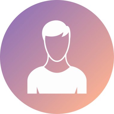 avatar simgesi vektör illüstrasyonu