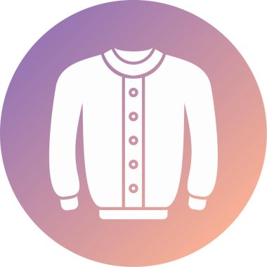 moda ceket vektör simgesi