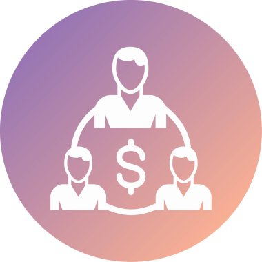 iş yönetimi simgesi vektör illüstrasyonu