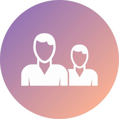 İnsan simgesinin vektör illüstrasyonu