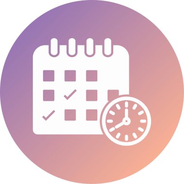 Saat simgesi çizimi