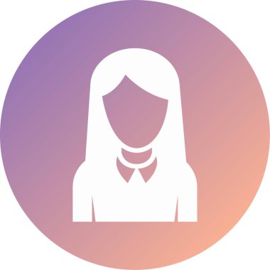 Avatar simgesi, vektör illüstrasyonu