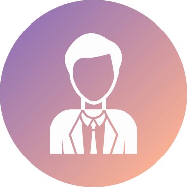 Avatar simgesi, vektör illüstrasyonu