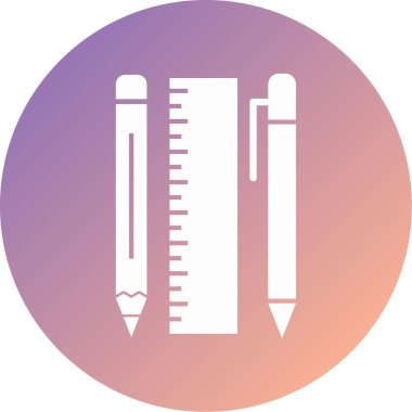 kalem simgesi vektör illüstrasyonu