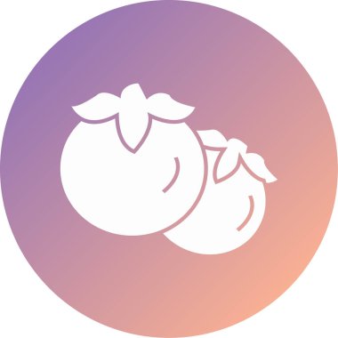 Tek soğan simgesinin vektör illüstrasyonu