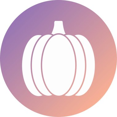 Balkabağım. Web simgesi basit illüstrasyon