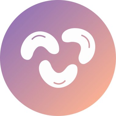 Tek bir simgenin vektör illüstrasyonu