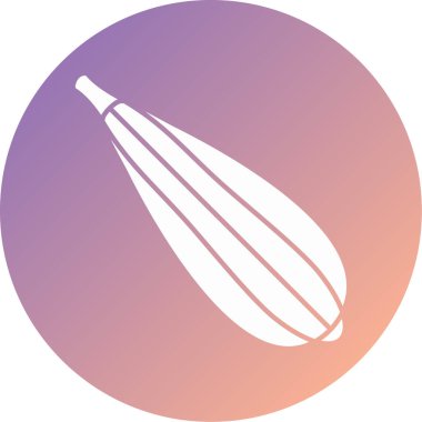 Bir roket simgesinin vektör çizimi