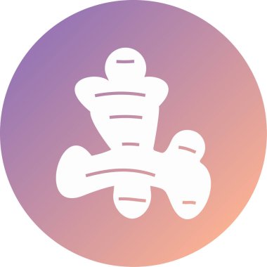 Bir bebeğin eşsiz vektör simgesi