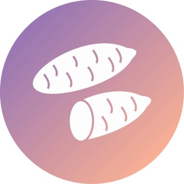 Gıda simgesinin vektör illüstrasyonu