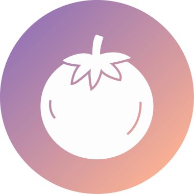 Sebze simgesinin vektör illüstrasyonu