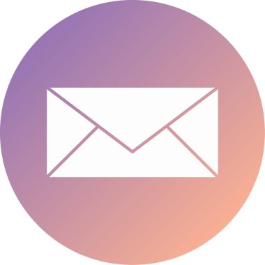 E- posta simgesi vektör illüstrasyonu