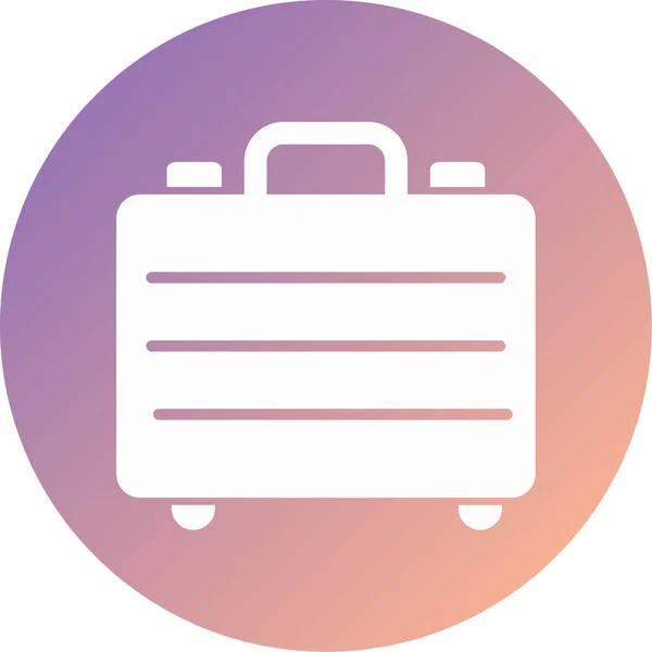 กระเป าเด นทาง วอย างง ของไอคอนเว — ภาพเวกเตอร์สต็อก