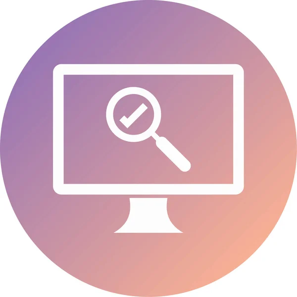 Vector Seo Icon Modern Simple Design — стоковый вектор