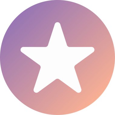 yıldız modern simge vektör illüstrasyonu