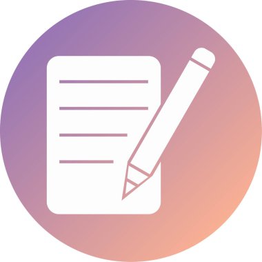 Modern simge vektör illüstrasyonuna dikkat edin