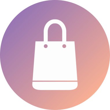 çanta dizini modern simge vektör çizimi