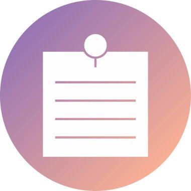 belge modern simge vektör illüstrasyonu