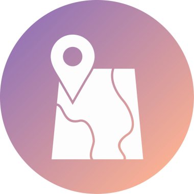 navigasyon modern simge vektör çizimi