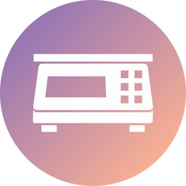 Ağırlık modern simge vektör illüstrasyonu