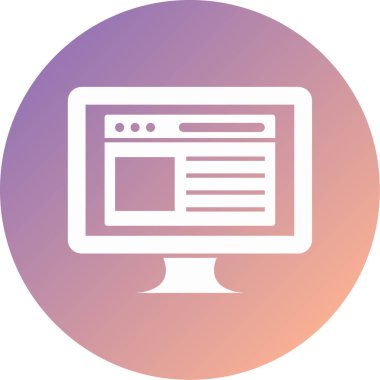 modern simge vektör illüstrasyonu