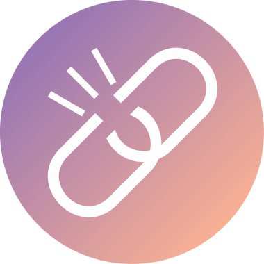 link modern simge vektör illüstrasyonu