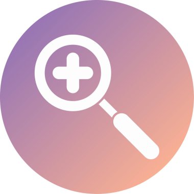 Artı modern simge vektör illüstrasyonu