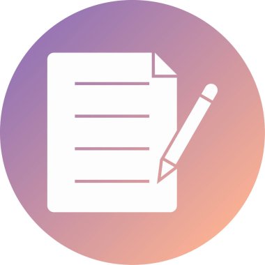 Sayfa modern simge vektör illüstrasyonu