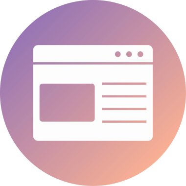 modern simge vektör illüstrasyonu