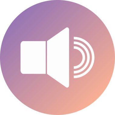 ses modern simge vektör illüstrasyonu