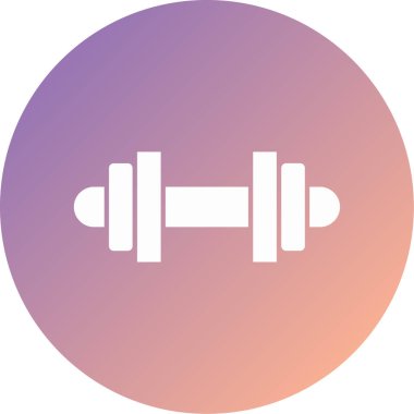 modern simge vektör illüstrasyonunu dumbell