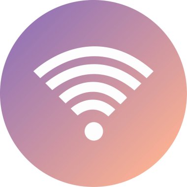 wifi modern ikon vektör çizimi