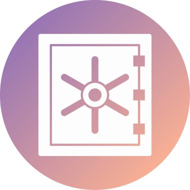 Paranın güvenli vektör simgesi