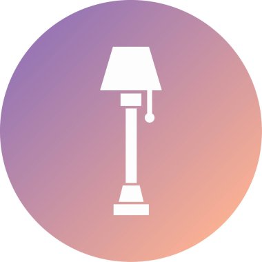 Lamba. Web simgesi basit illüstrasyon