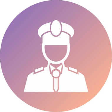 üniforma vektör simgesi mesleği